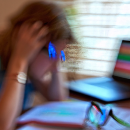 Is er een verband tussen stressniveau en huiswerkprestaties bij pubers met burn-out symptomen?